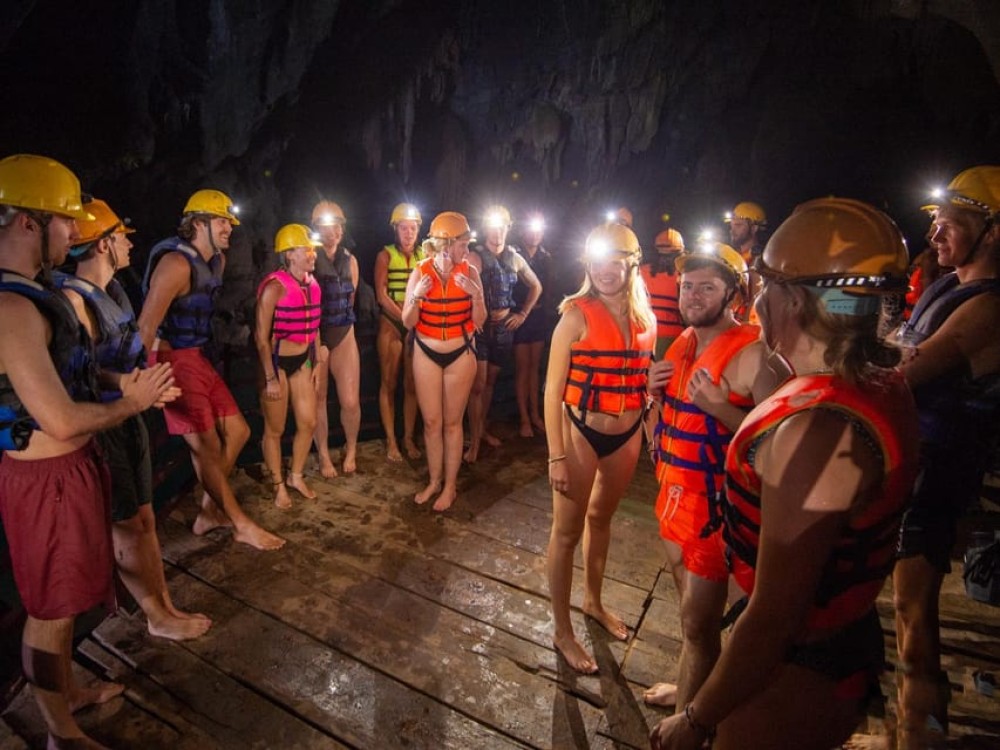 Phong Nha/Dong Hoi: Phong Nha Cave and Zipline in Dark Cave | ®ExcursionMania