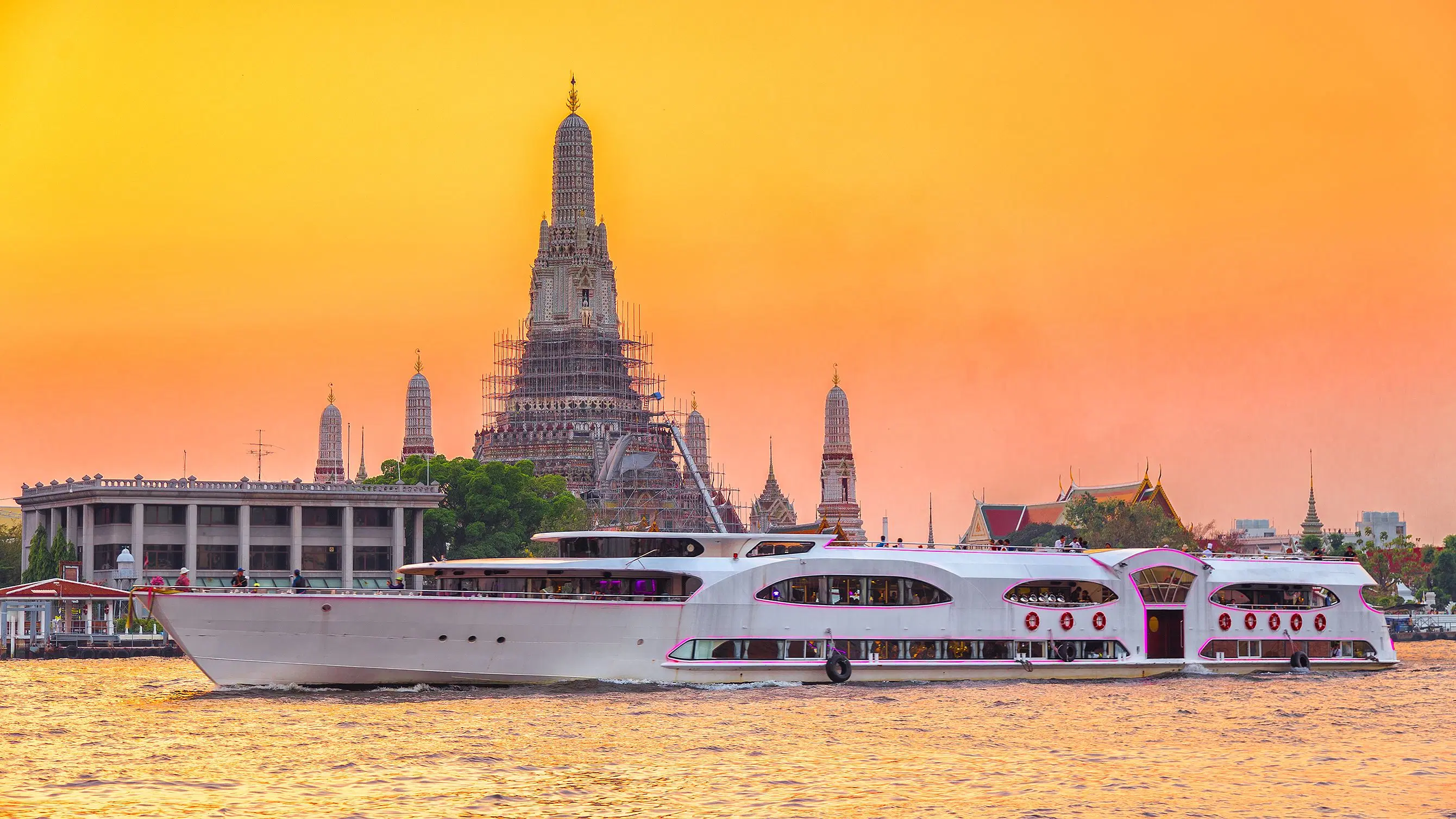 Luxury Dinner on Chao Phraya Princess River Cruise with Pickup SHA Pl | ®ExcursionMania