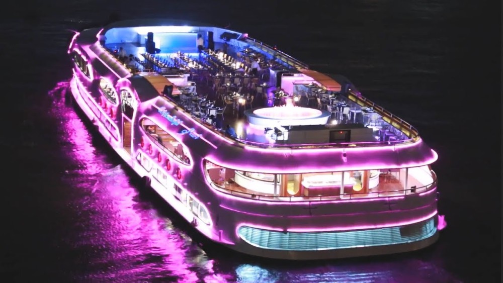 Grand Pearl Luxury Dinner Cruise at Bangkok Admission TicketSHA Plus | ®ExcursionMania