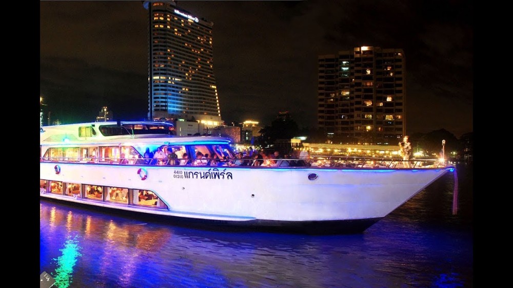 Grand Pearl Luxury Dinner Cruise at Bangkok Admission TicketSHA Plus | ®ExcursionMania