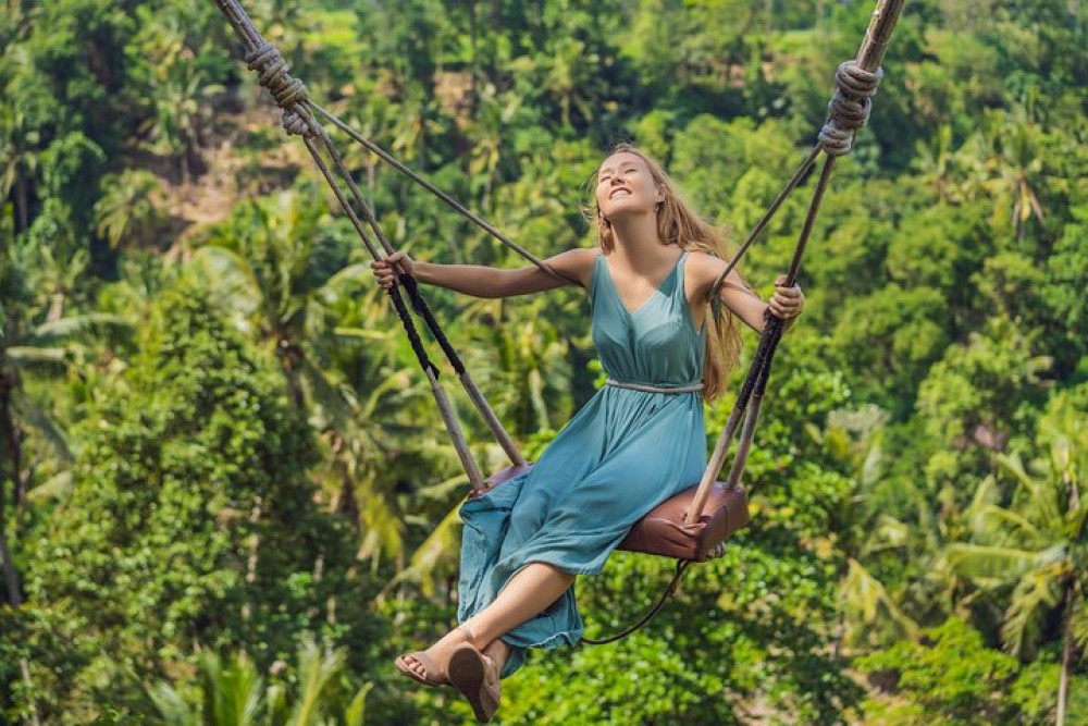 Ubud White Water Rafting, Rice Terrace and Jungle Swing | ®ExcursionMania