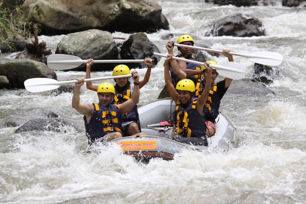 Ubud White Water Rafting, Rice Terrace and Jungle Swing | ®ExcursionMania