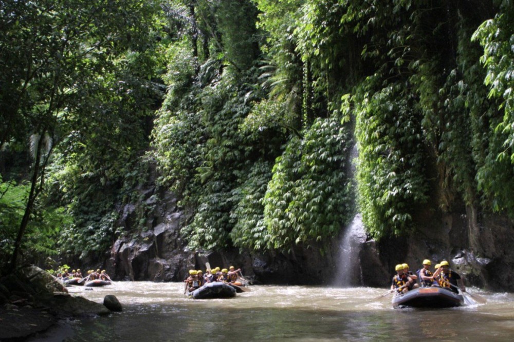 Full-Day Ayung River White Water Rafting and Ubud Tour | ®ExcursionMania