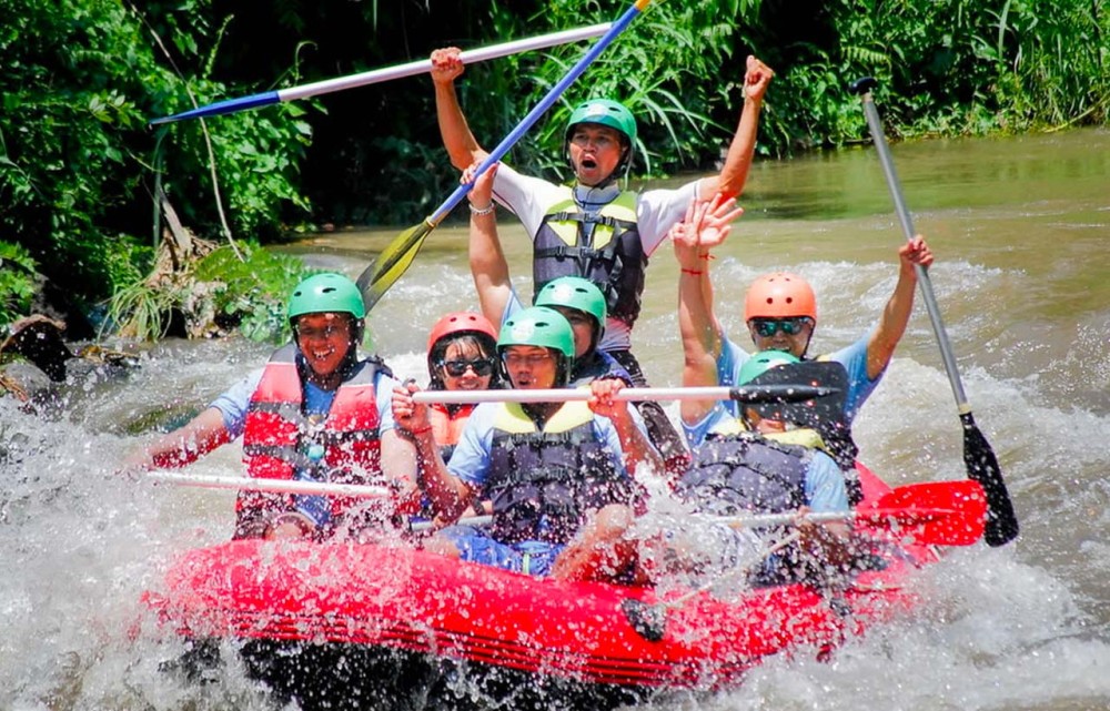 Full-Day Ayung River White Water Rafting and Ubud Tour | ®ExcursionMania