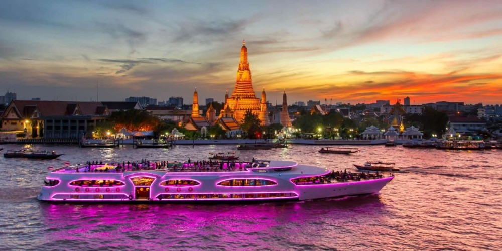 Chao Phraya Princess Dinner Cruise at Bangkok Admission Ticket | ®ExcursionMania