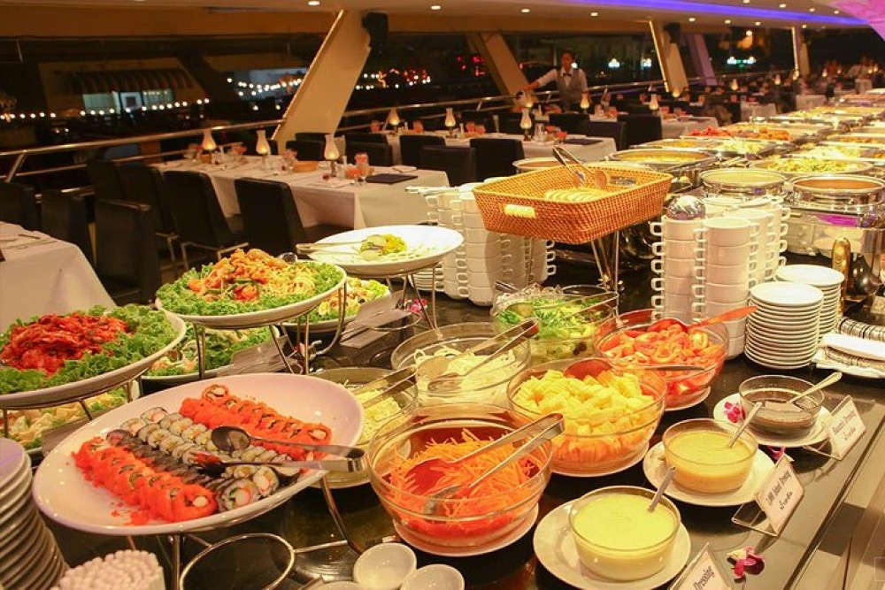 Chao Phraya Princess Dinner Cruise at Bangkok Admission Ticket | ®ExcursionMania
