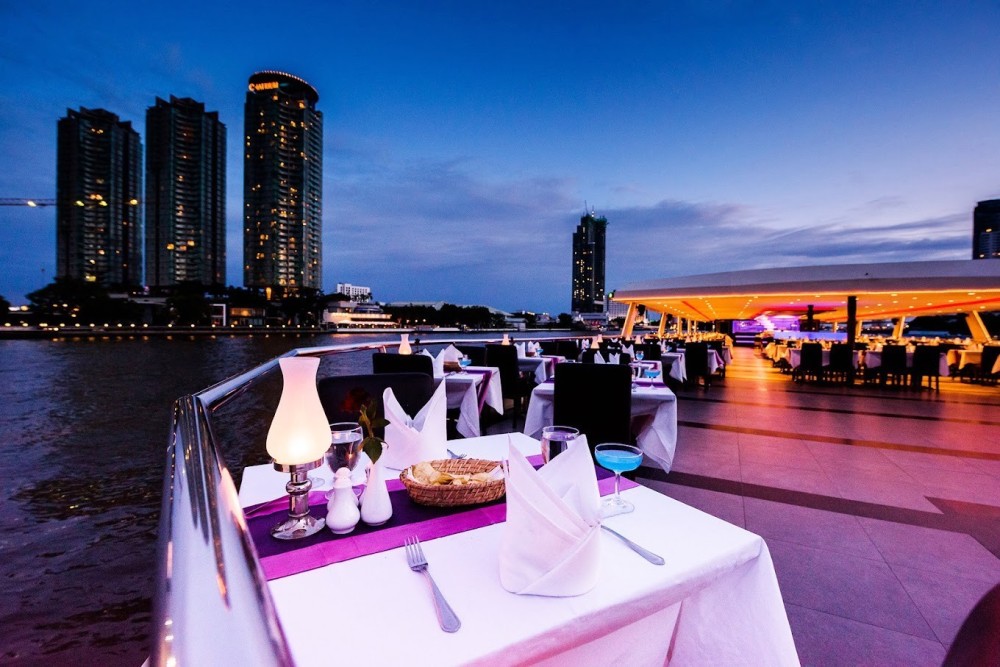Chao Phraya Princess Dinner Cruise at Bangkok Admission Ticket | ®ExcursionMania