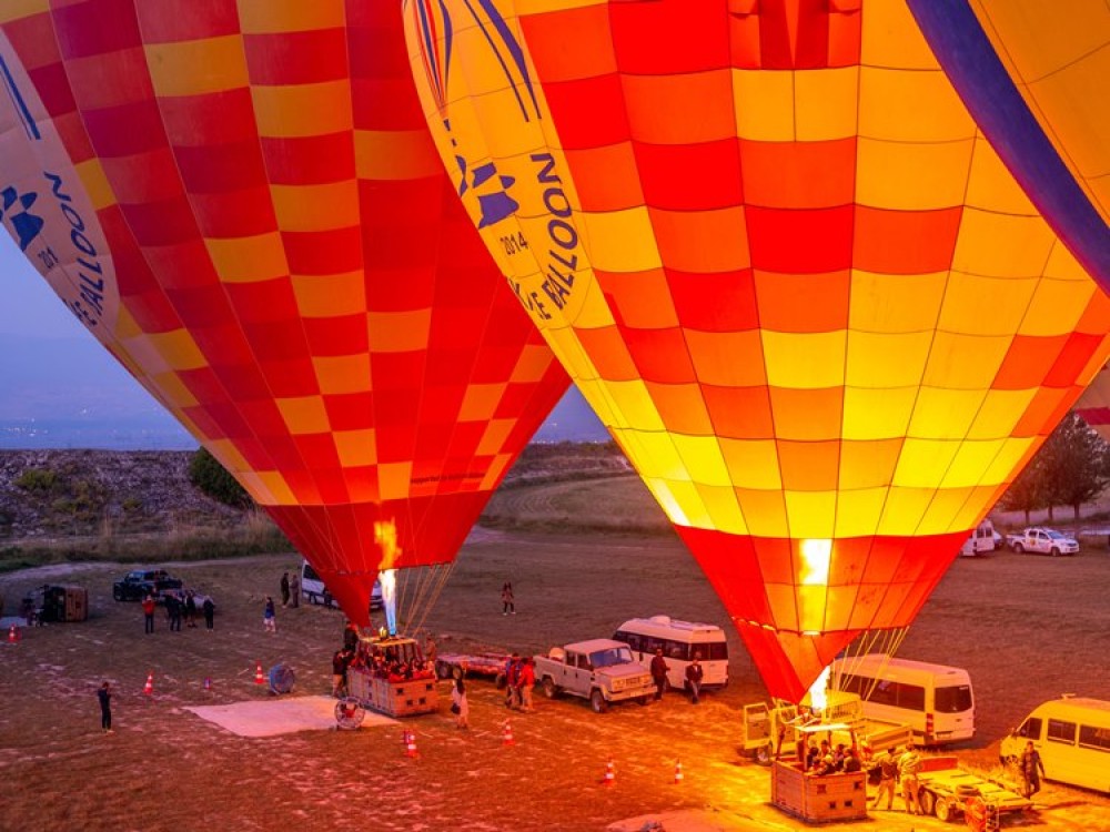 Turunc Pamukkale Hot Air Balloon Adventure and Historical Marvels | ®ExcursionMania