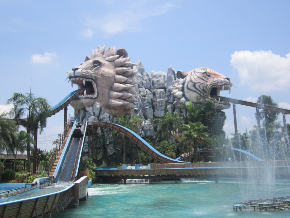 Siam Park City Amusement Park at Bangkok Admission Ticket | ®ExcursionMania