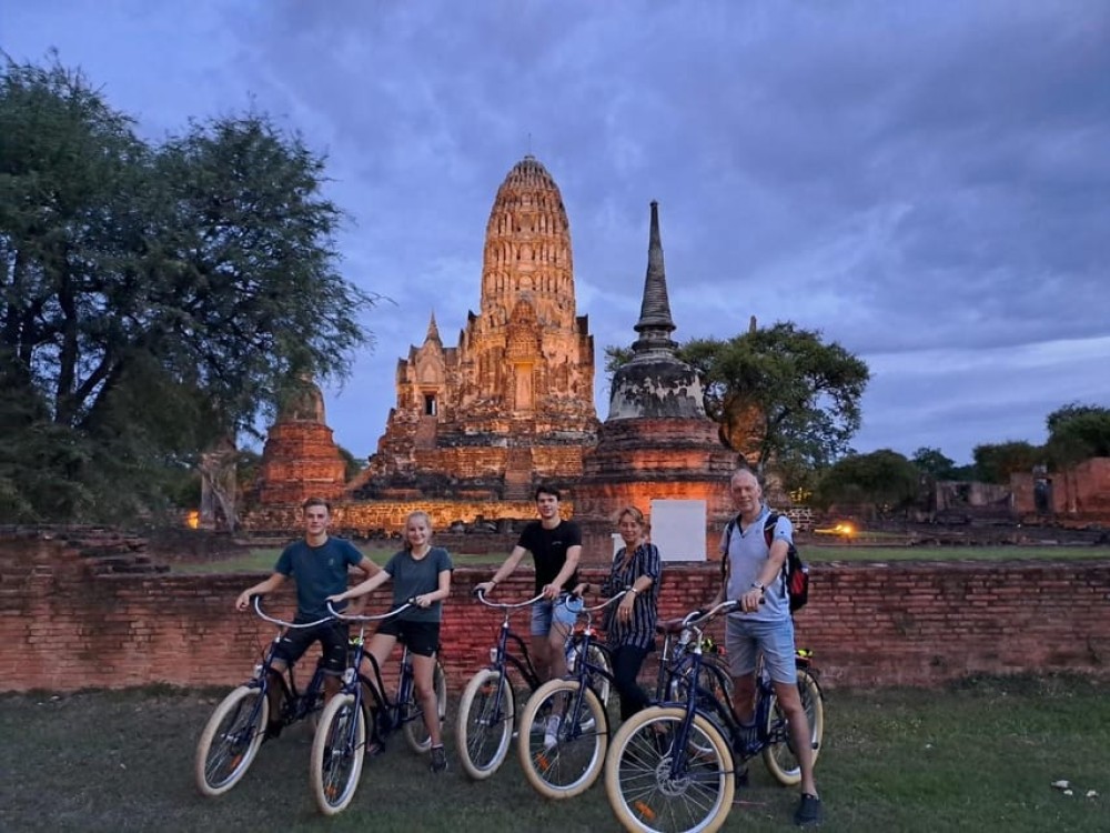 Ayutthaya Sunset Bicycle Tour to Famous Temples  Heritage Trails | ®ExcursionMania