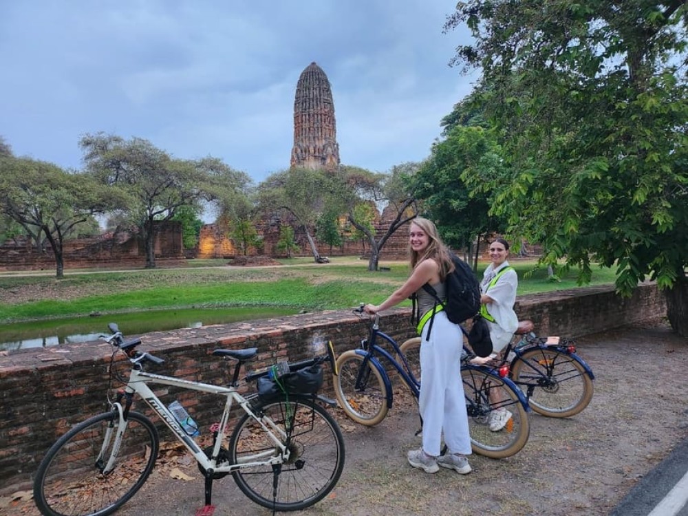 Ayutthaya Sunset Bicycle Tour to Famous Temples  Heritage Trails | ®ExcursionMania