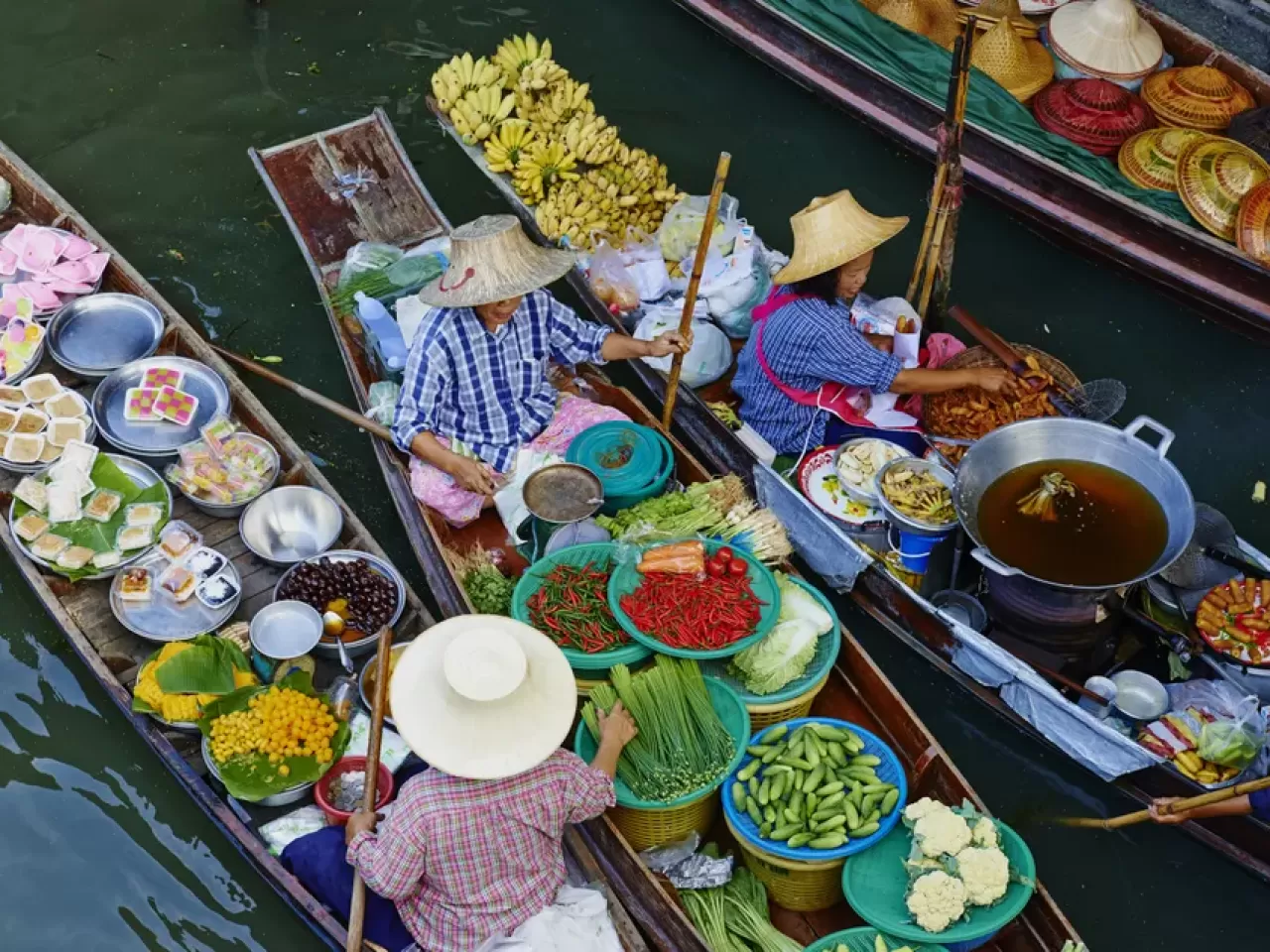 Bangkok Best Canal Tour- Flower Art & Artists House Food of Fame | ®ExcursionMania