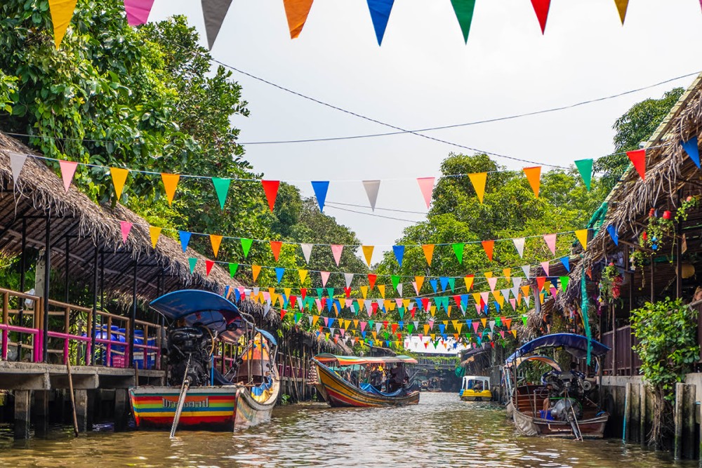 Bangkok Best Canal Tour- Flower Art & Artists House Food of Fame | ®ExcursionMania