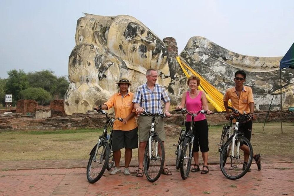 Ayutthaya Sunset Bicycle Tour to Famous Temples  Heritage Trails | ®ExcursionMania