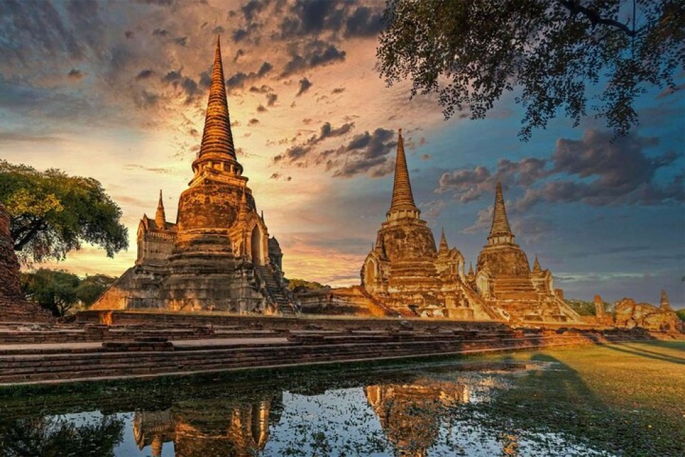 Ayutthaya Sunset Bicycle Tour to Famous Temples  Heritage Trails | ®ExcursionMania