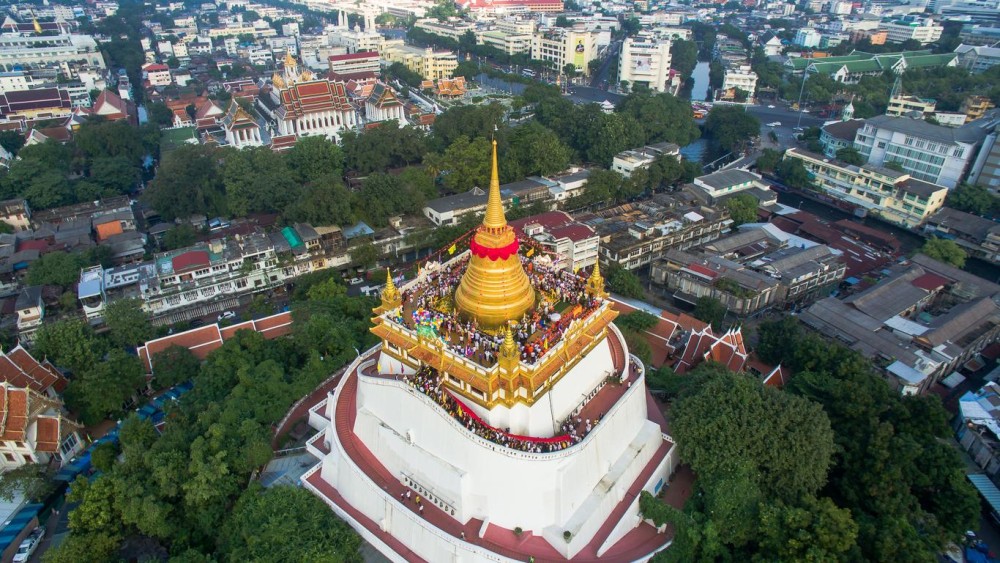 Old Town City Tour of Bangkok with Wat Suthat, Wat Saket & Wat Ratchan | ®ExcursionMania