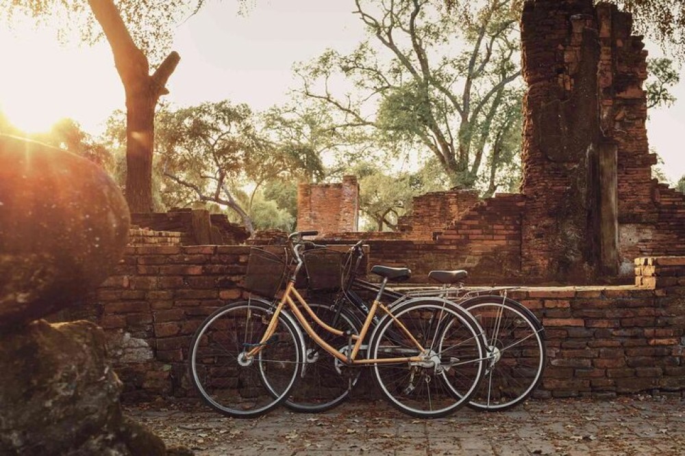 Ayutthaya Bicycle Tour, ATV, Floating Market and Sunset Sail | ®ExcursionMania