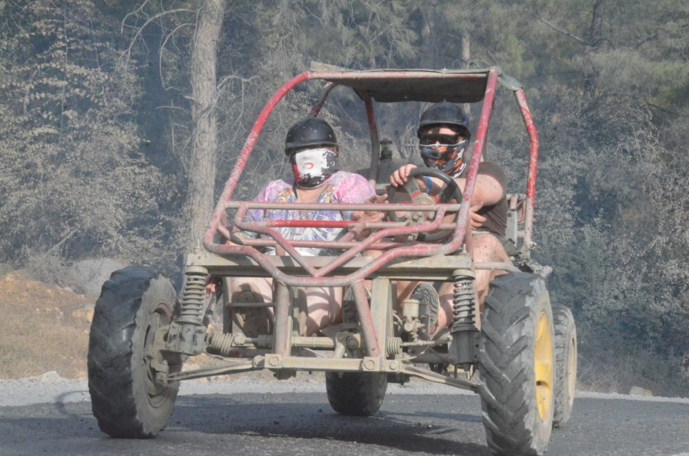 Alanya & Side Adventure Tour: Rafting, Buggy, and Ziplining Experience | ®ExcursionMania