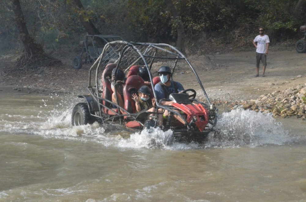 Alanya & Side Adventure Tour: Rafting, Buggy, and Ziplining Experience | ®ExcursionMania