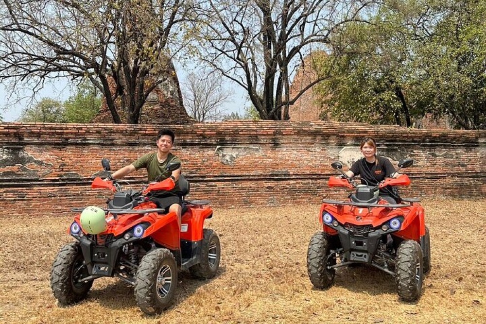 Full Day Ayutthaya Temples Tour with Segway, ATV and Sunset Boat | ®ExcursionMania