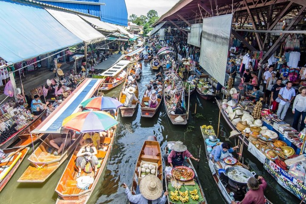 Private Tour : Damnoen Saduak Floating Market from Bangkok SHA Plus | ®ExcursionMania