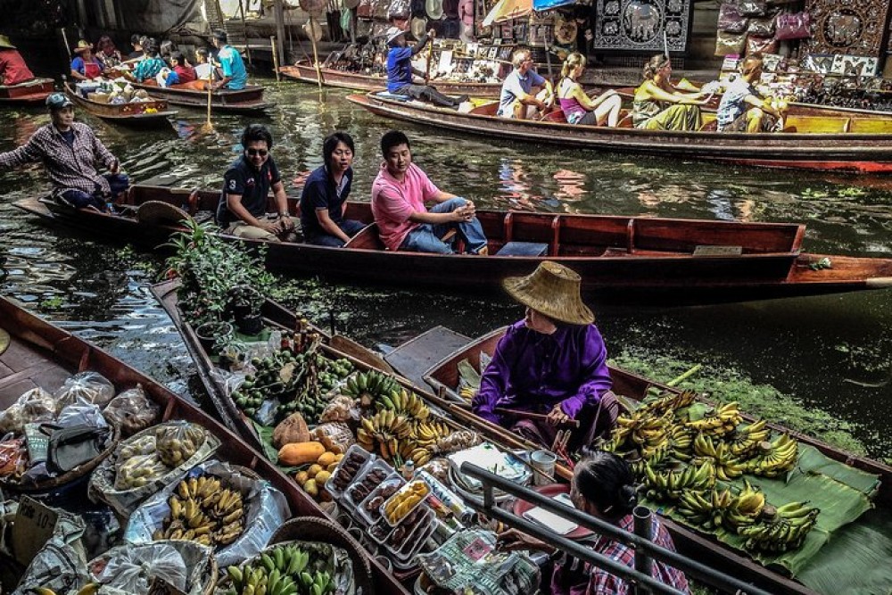 Private Tour : Damnoen Saduak Floating Market from Bangkok SHA Plus | ®ExcursionMania