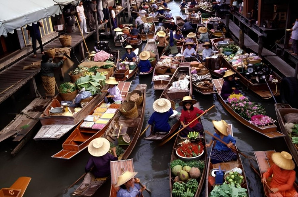 Khlong Lat Mayom & Taling Chan Local Floating Markets Tour SHA Plus | ®ExcursionMania