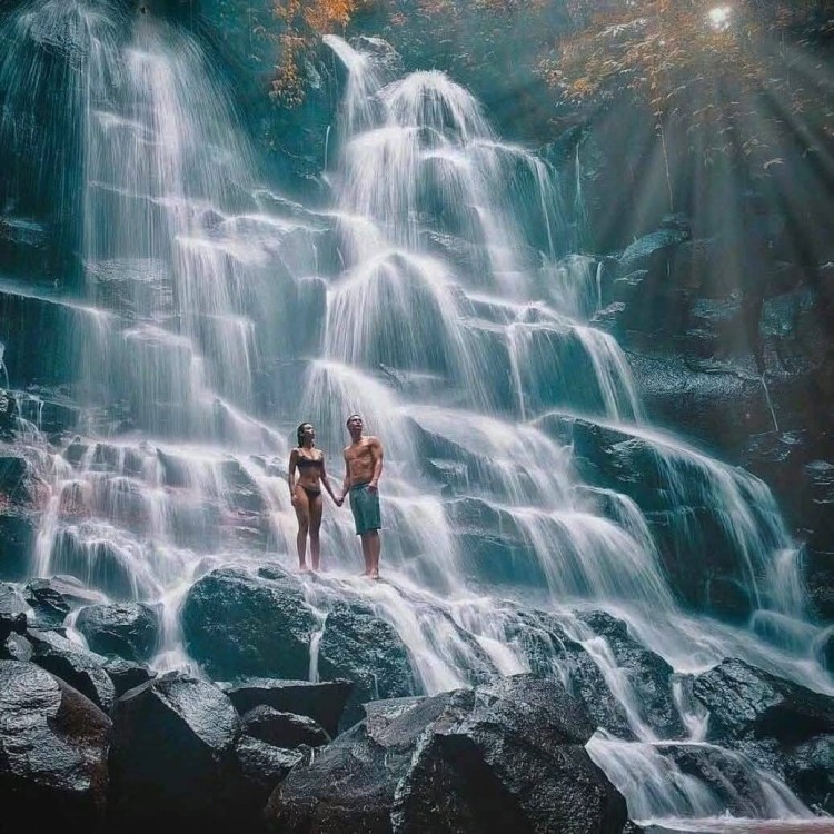 Ubud Swing, Waterfall & Rice Terrace and Ubud Market Tour | ®ExcursionMania