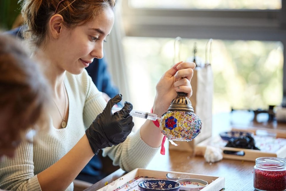 Cappadocia: Traditional Mosaic Lamp & Candle Holder Workshop | ®ExcursionMania