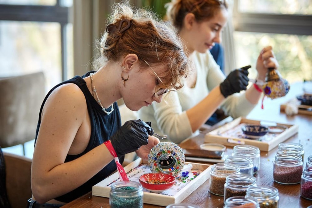 Antalya: Traditional Mosaic Lamp & Candle Holder Workshop | ®ExcursionMania