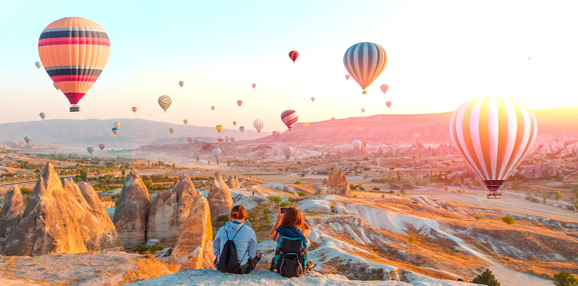 Cappadocia: Sunrise, Day Tour & Sunset Classic Car Tour | ®ExcursionMania