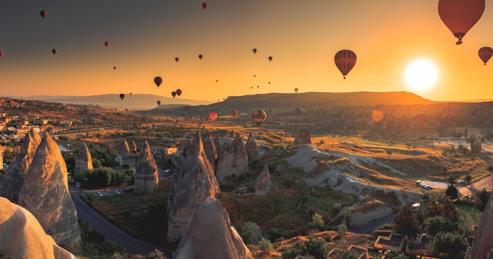 Cappadocia: Sunrise, Day Tour & Sunset Classic Car Tour | ®ExcursionMania