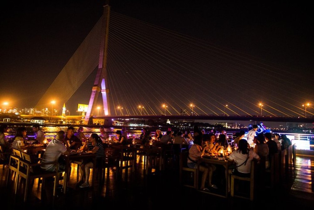 White Orchid Dinner River Cruise at Bangkok Admission Ticket | ®ExcursionMania