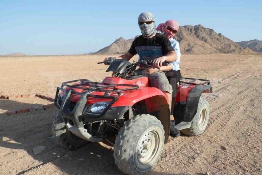 Sharm El Sheikh: Quad Biking trip with Authentic Bedouin Tea | ®ExcursionMania