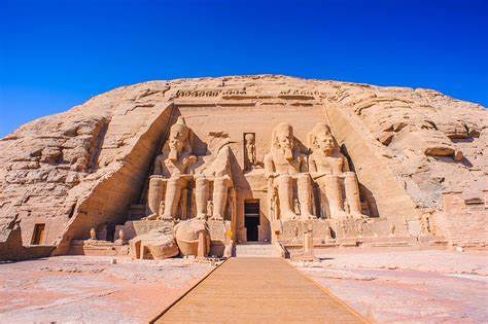 From Aswan: Abu Simbel Temples and & Nefertari Temple by Air | ®ExcursionMania