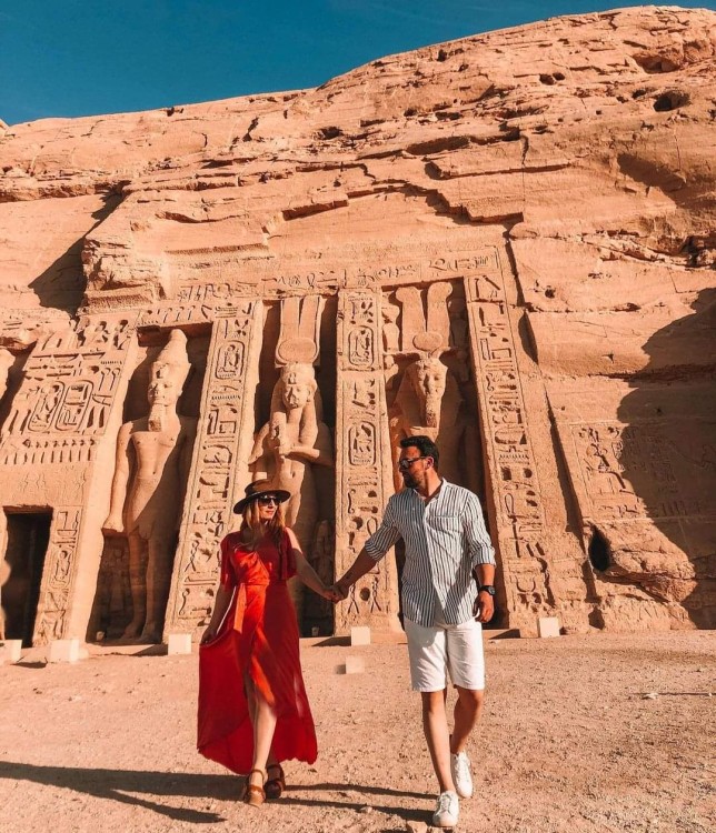 From Aswan: Abu Simbel Temples and & Nefertari Temple by Air | ®ExcursionMania