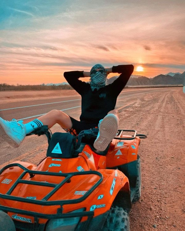 Hurghada Desert Safari: Quad Biking & Bedouin Village Visit | ®ExcursionMania