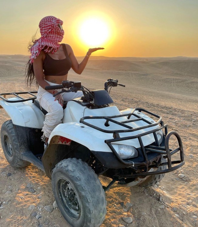 Hurghada Desert Safari: Quad Biking & Bedouin Village Visit | ®ExcursionMania