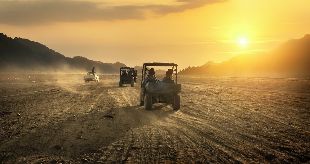 Hurghada Desert Safari: Quad Biking & Bedouin Village Visit | ®ExcursionMania