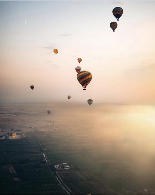 West Bank Luxor: Sunrise Hot Air Balloon Experience | ®ExcursionMania