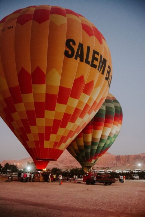 West Bank Luxor: Sunrise Hot Air Balloon Experience | ®ExcursionMania
