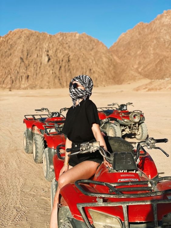 Hurghada Desert Safari by Quad Bike & Bedouin Village Visit | ®ExcursionMania