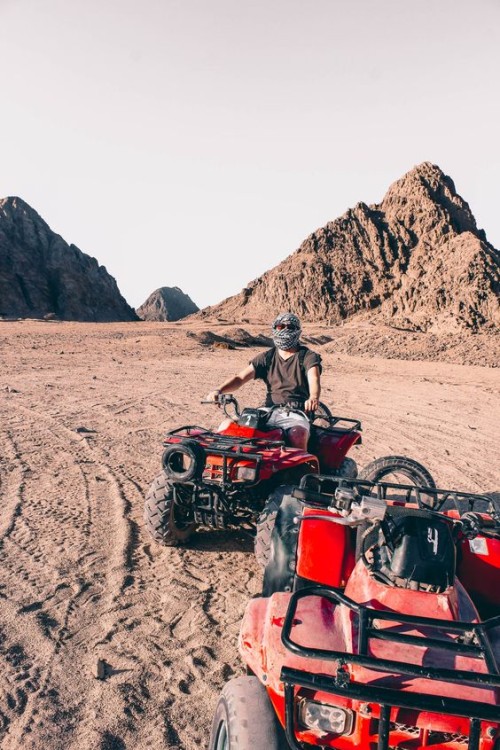 Hurghada Desert Safari by Quad Bike & Bedouin Village Visit | ®ExcursionMania