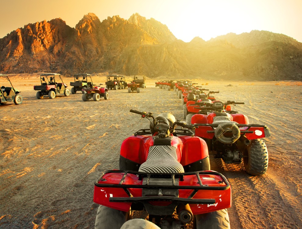 Hurghada Desert Safari by Quad Bike & Bedouin Village Visit | ®ExcursionMania