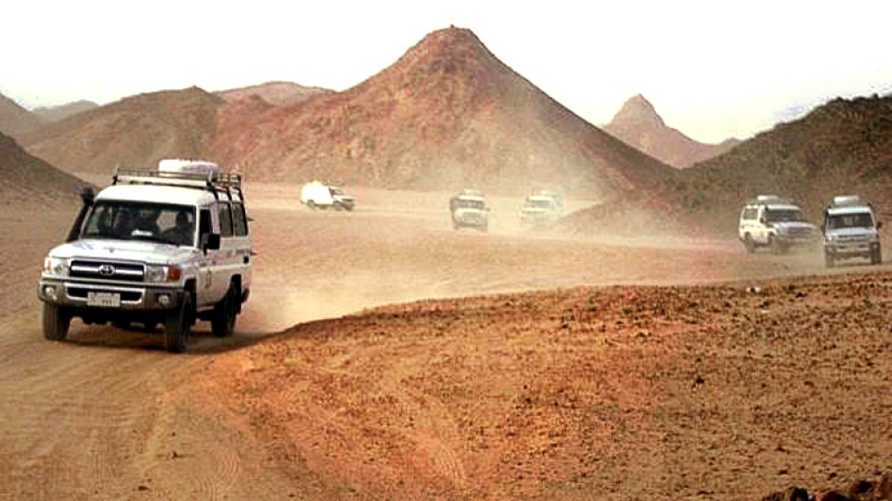 Hurghada Sunset Desert Safari with Quad Bike and Camel Ride | ®ExcursionMania