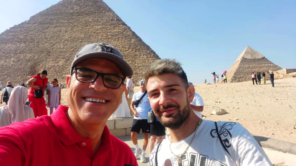From Cairo Airport: Pyramids, Sphinx with Airport Transfers | ®ExcursionMania