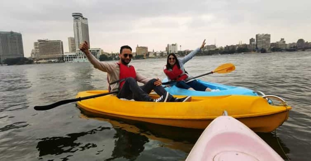 Cairo Adrenaline Rush: Nile Kayaking & High Ropes Adventure | ®ExcursionMania