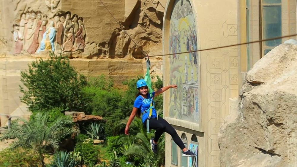 Cairo Adrenaline Rush: Nile Kayaking & High Ropes Adventure | ®ExcursionMania