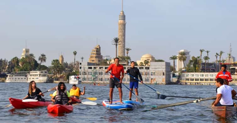 Cairo Adrenaline Rush: Nile Kayaking & High Ropes Adventure | ®ExcursionMania