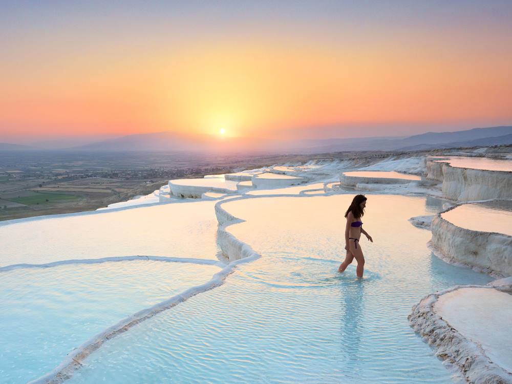 From Selcuk to Pamukkale: A Day of Thermal Springs and Timeless Ruins | ®ExcursionMania